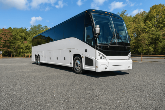 Charter Bus Rental Parker 56 Passenger Charter Bus